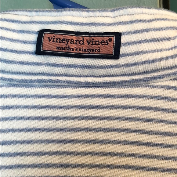 Vineyard vines stripe blue pullover size small - Picture 4 of 6